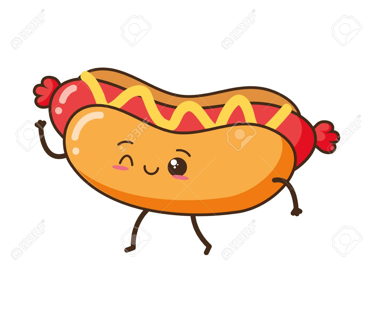 animado hot dog