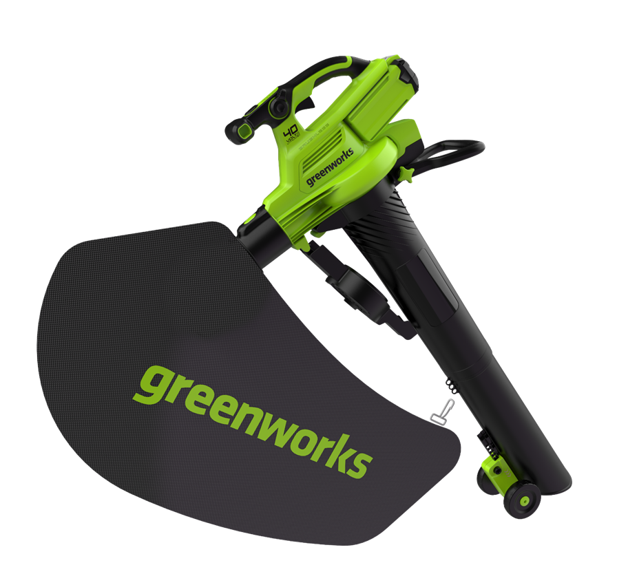 greenworks leaf blower and vacuum 40v cordless