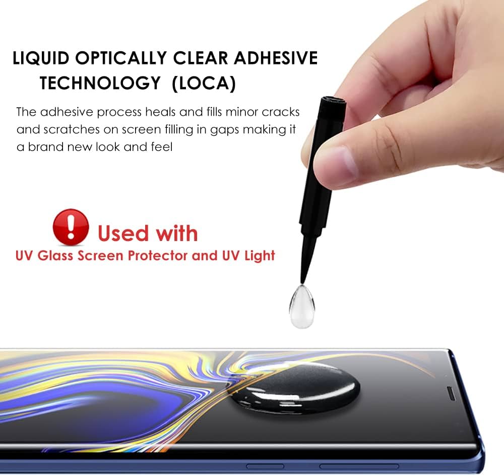 uv glue tempered glass