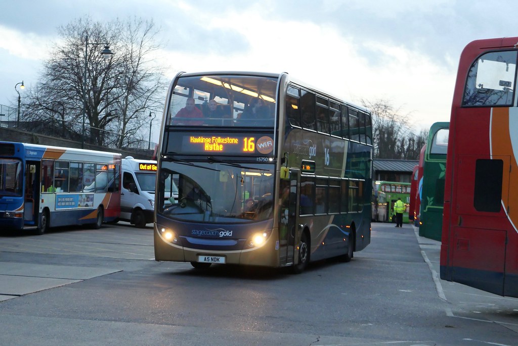 16 bus canterbury to folkestone