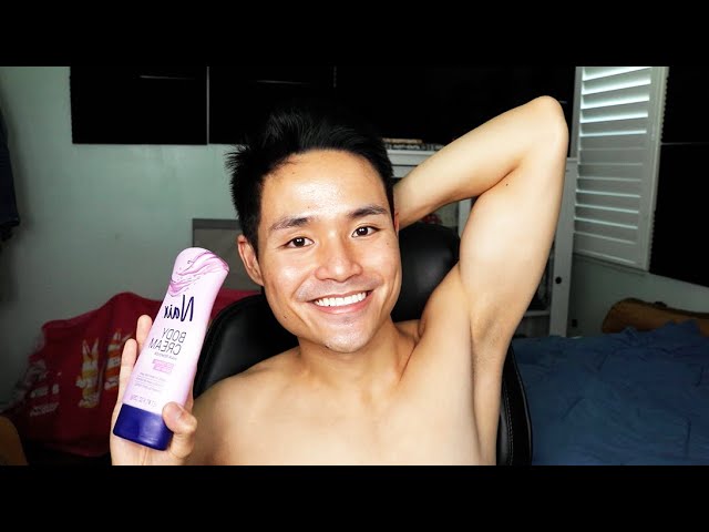 nair hair removal video