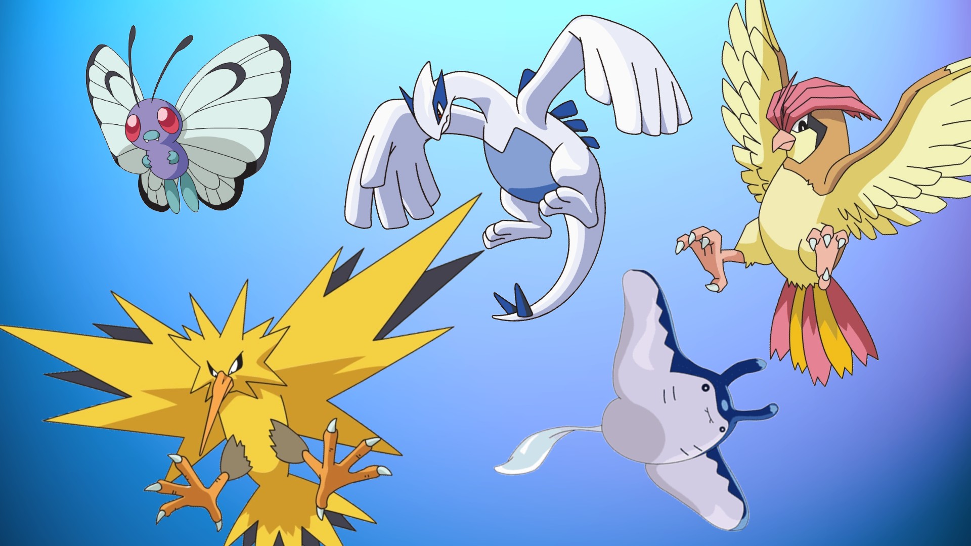 pokemon flying type