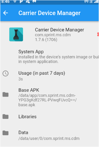what is carrier device manager app