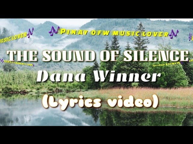 dana winner sound of silence lyrics