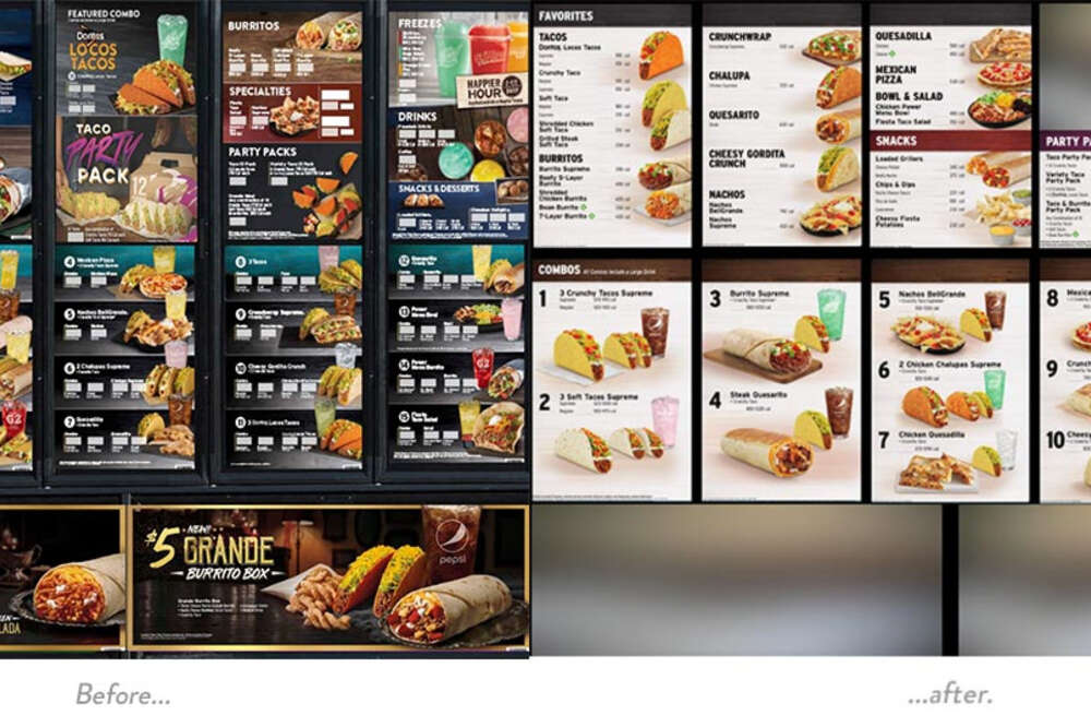 taco bell united states menu