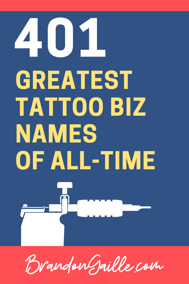 tattoo brand name ideas