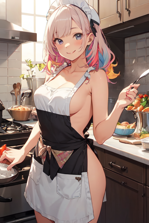 naked apron