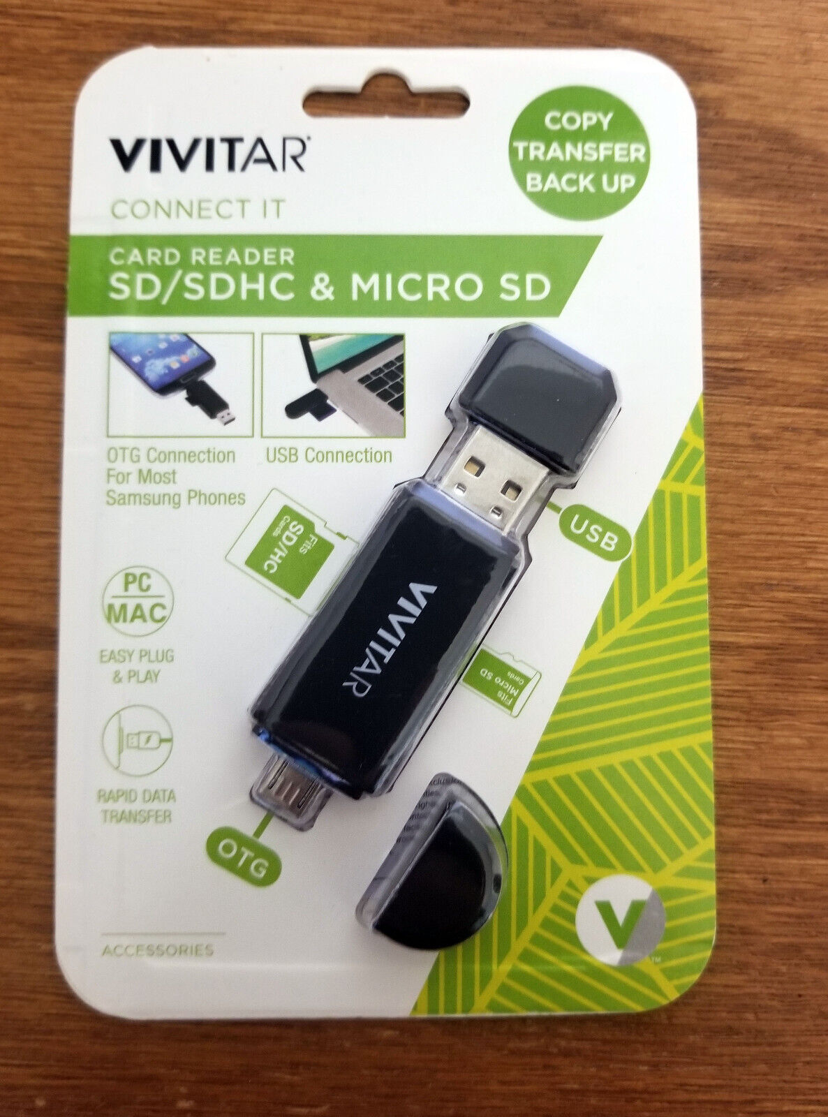 vivitar card reader