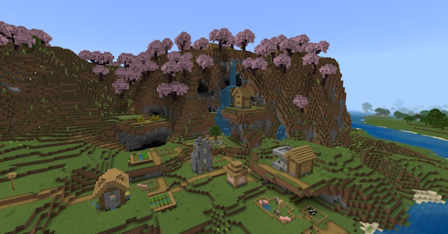 seed village minecraft 1.20