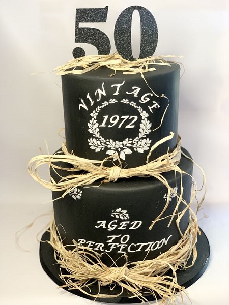 unique 50th birthday cakes