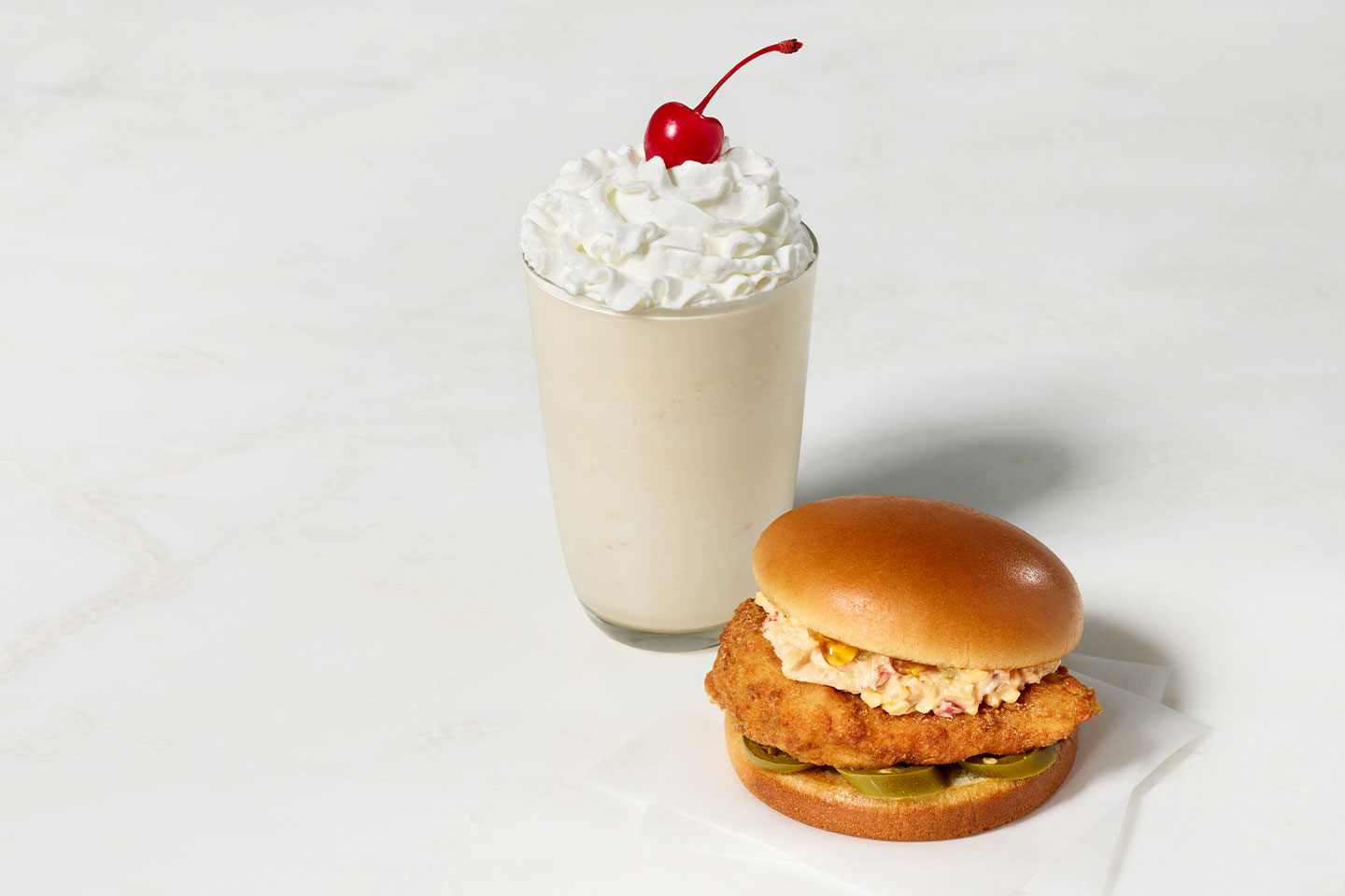 chick-fil-a caramel crumble milkshake calories