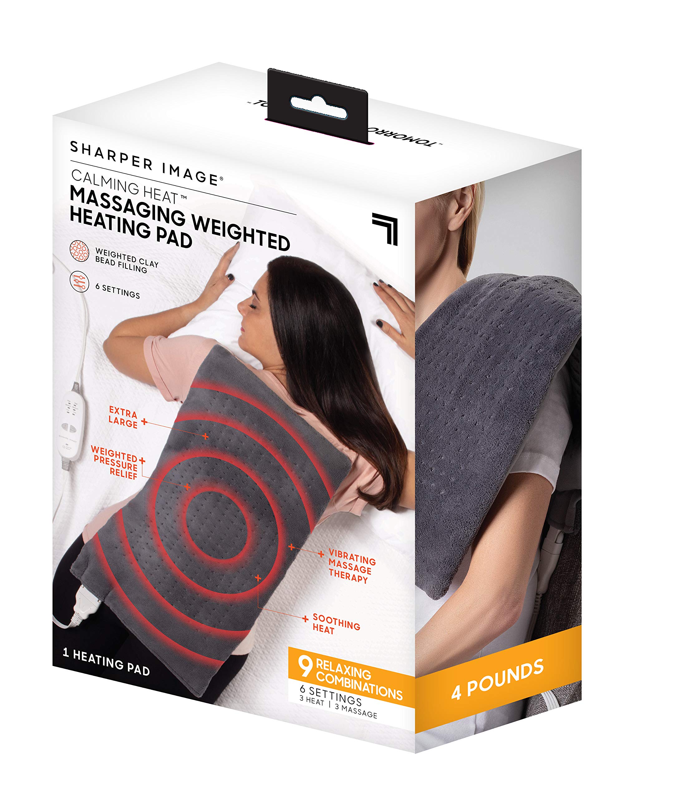 best weighted heating pad with massage