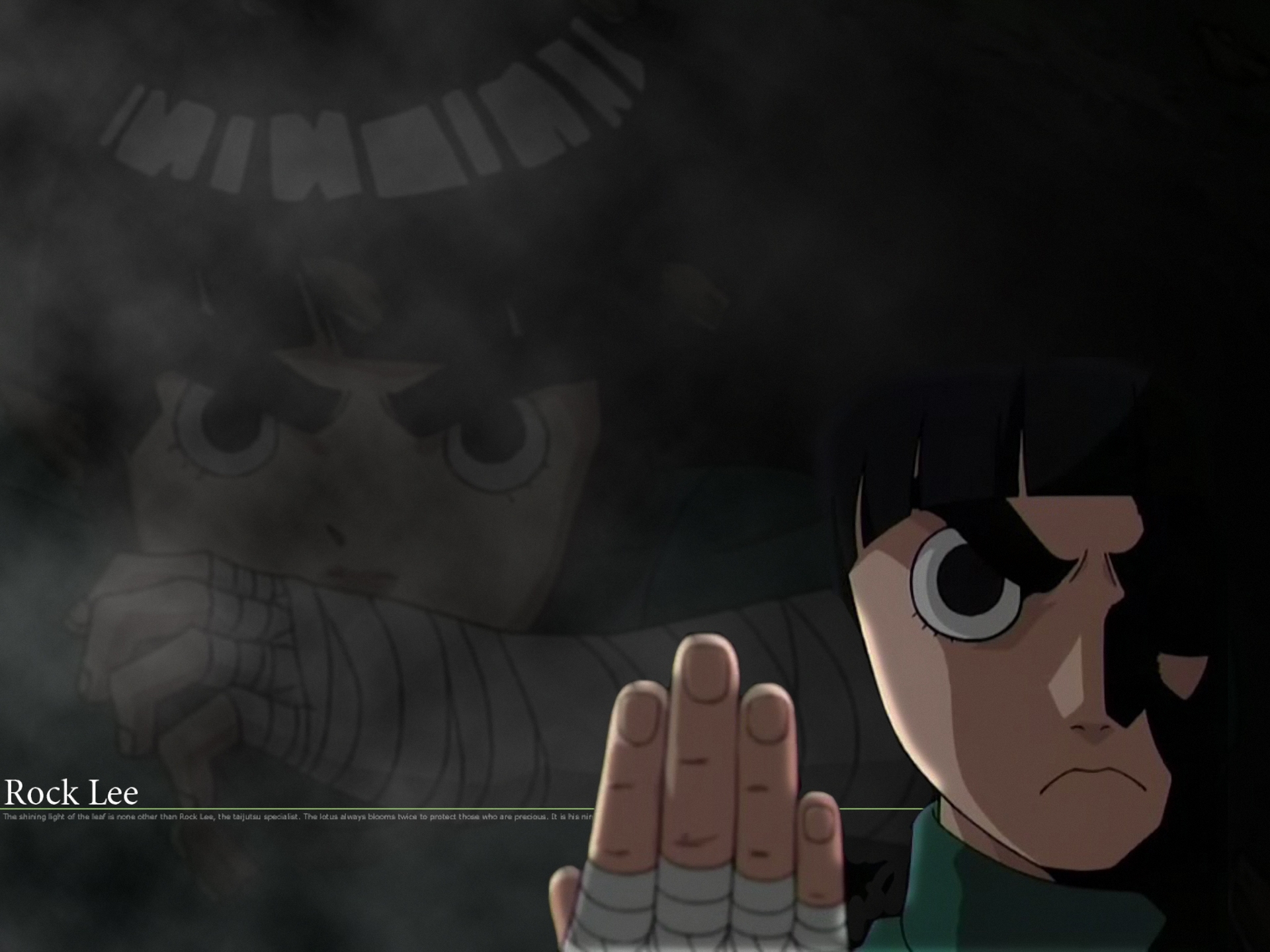 rock lee wallpaper