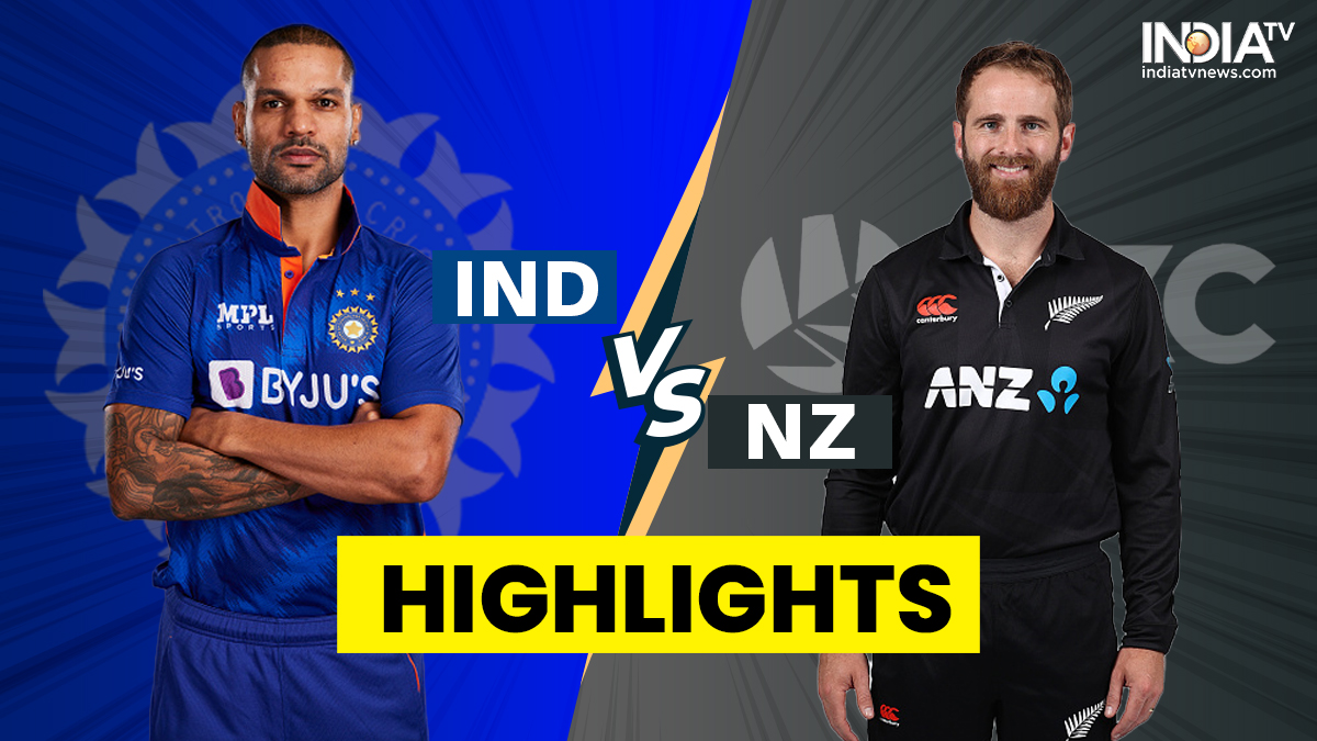 india vs new zealand 1st odi live score
