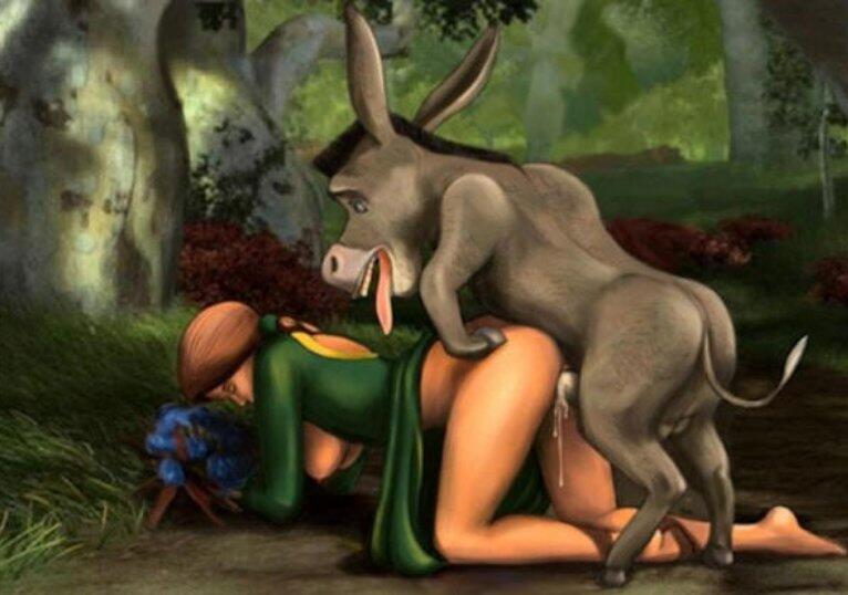 donkey porn