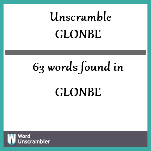 belong unscramble