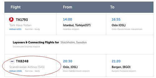 turkish airlines electronic ticket