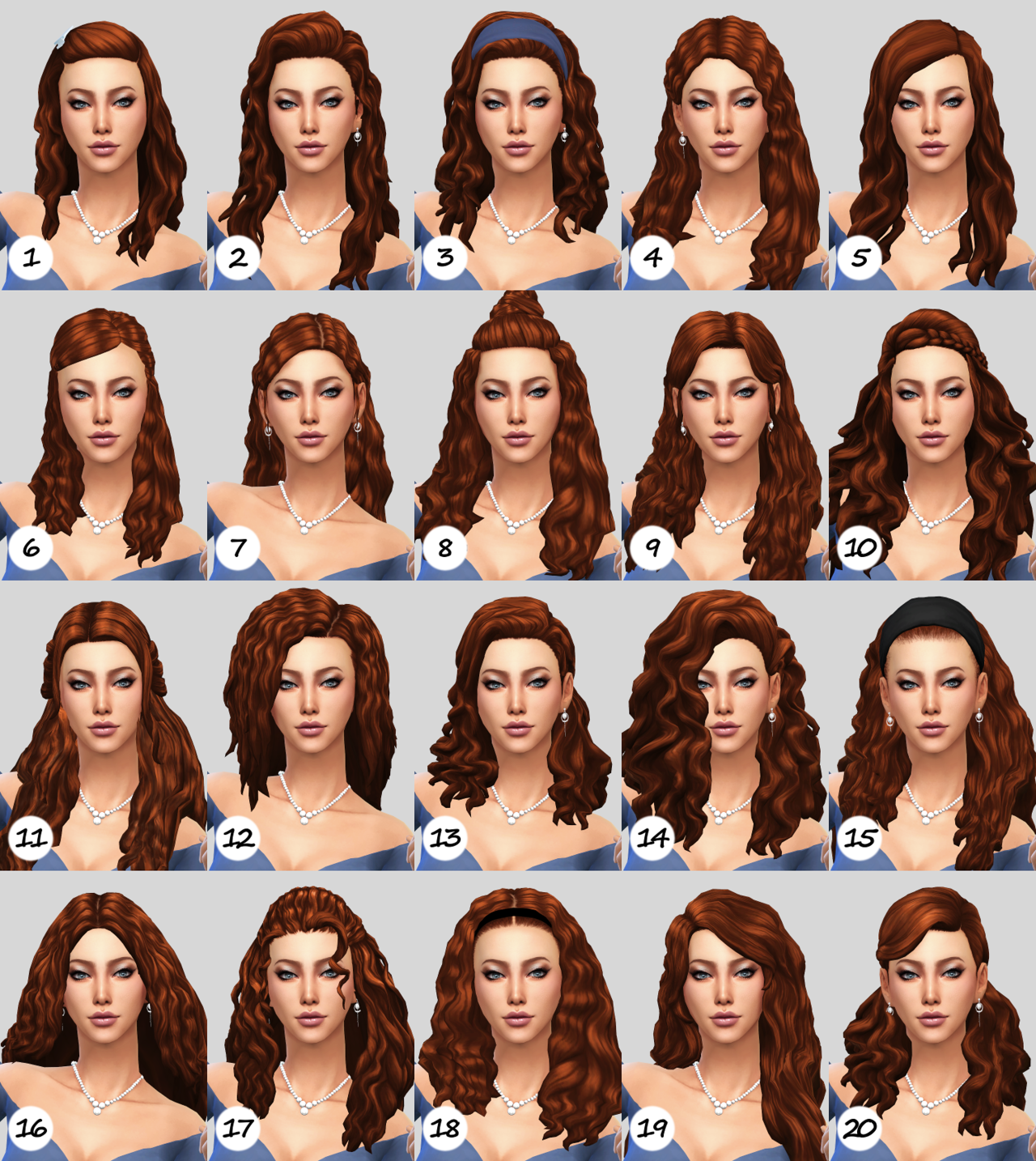 maxis match hair sims 4