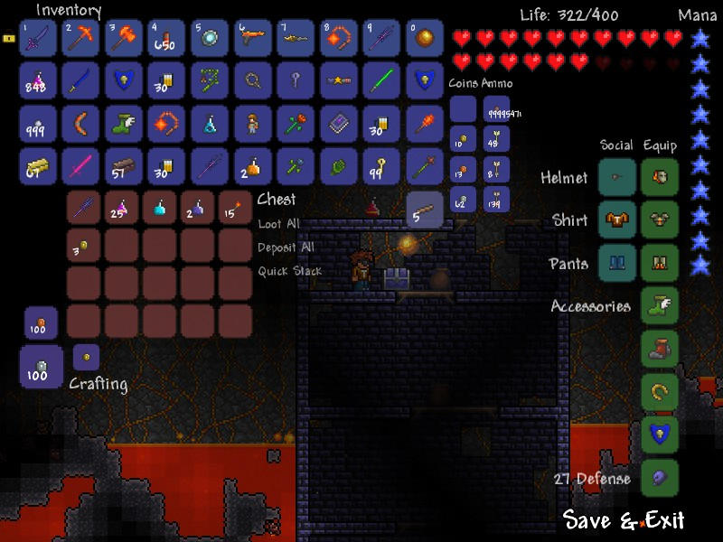 shadow key terraria