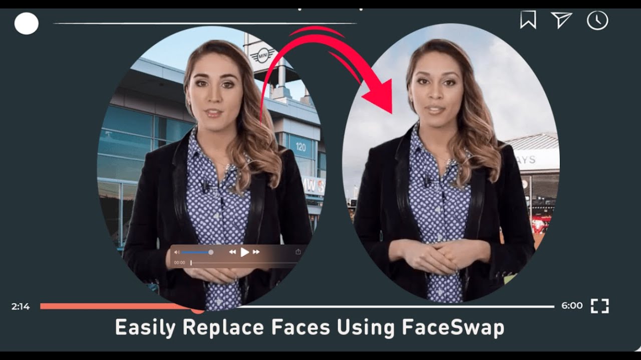 ai replace face in video