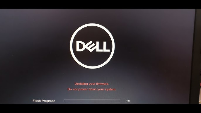 dell firmware update usb