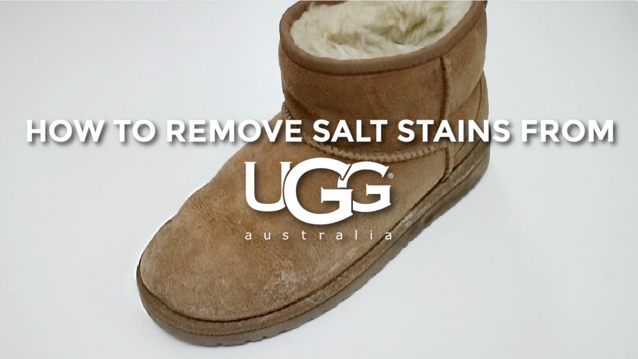 how to get salt stains out of ugg boots