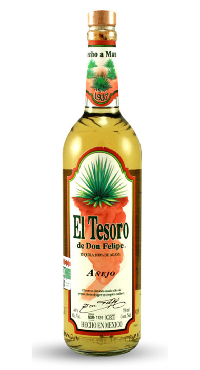 tequila el tesoro de don felipe