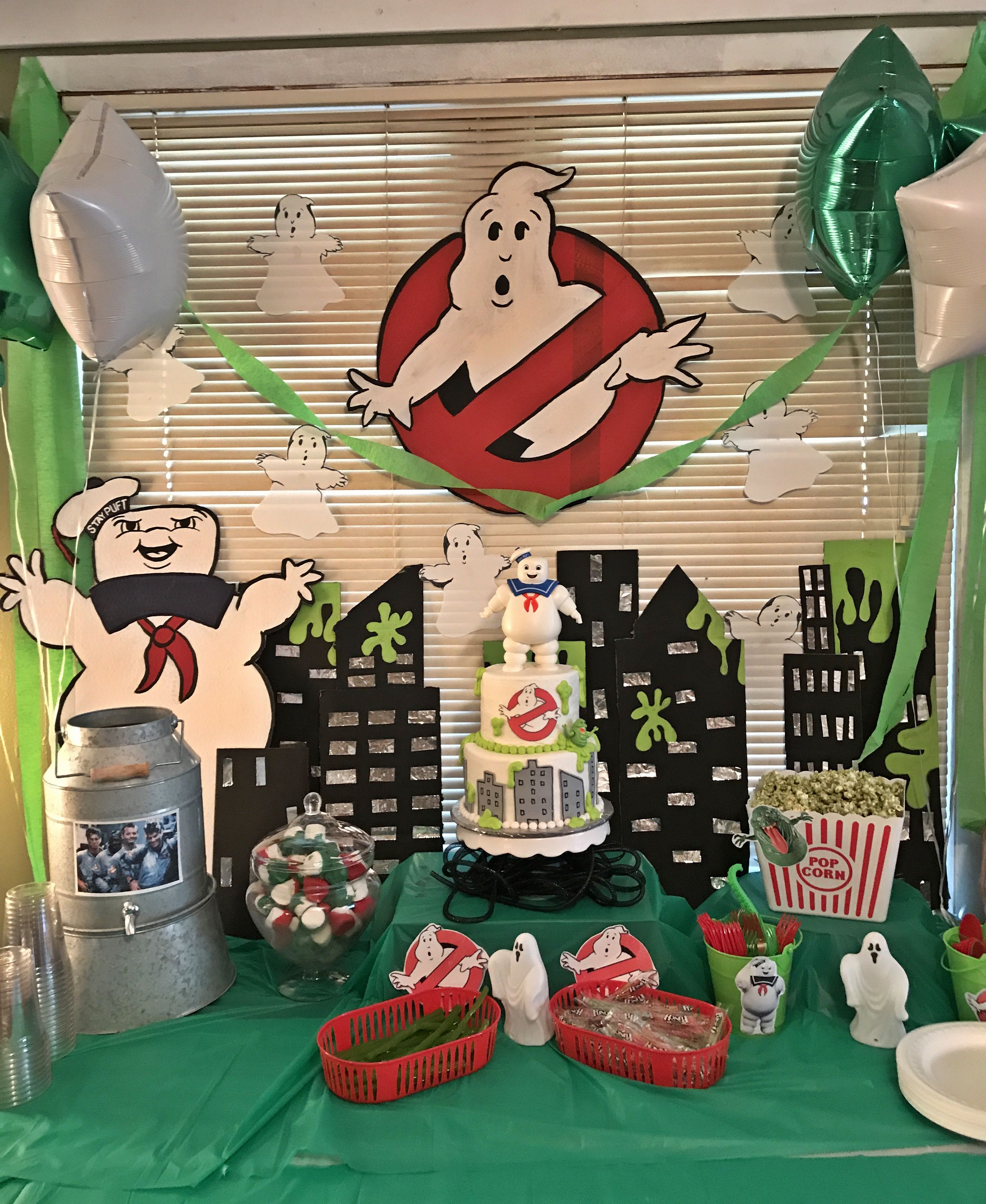 ghostbusters theme party
