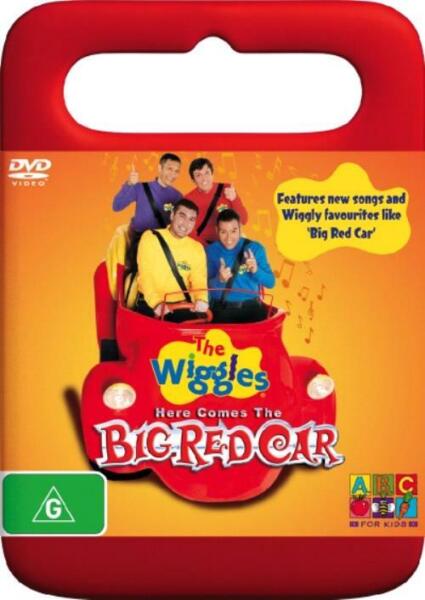 the wiggles here comes the big red car dvd