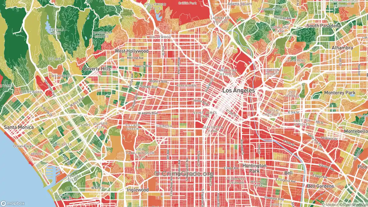 crime stats los angeles