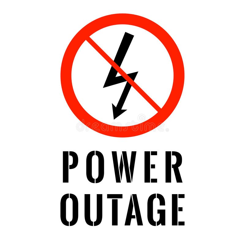 power outage clipart