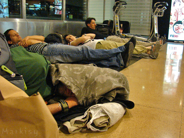 madrid airport overnight layover