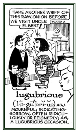 lugubrious meaning