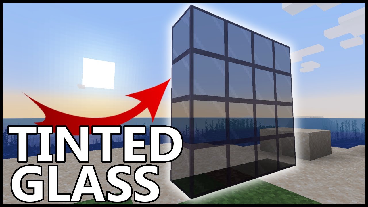 minecraft tinted glass