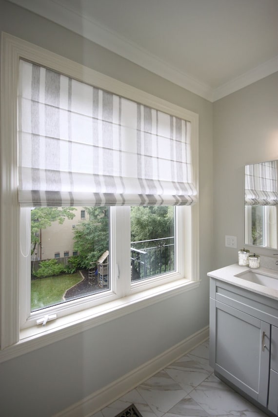 cordless roman blind