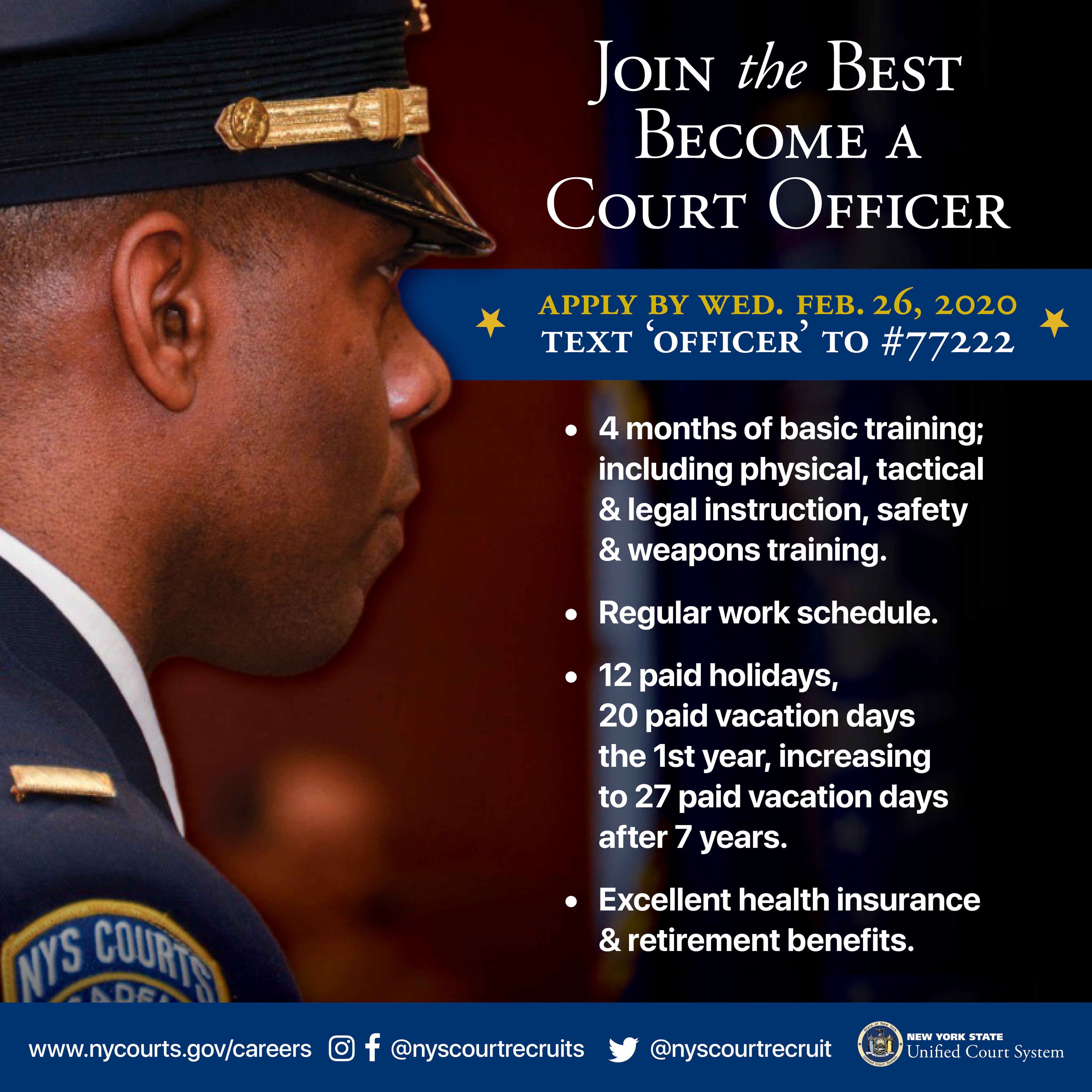 new york state court officer test