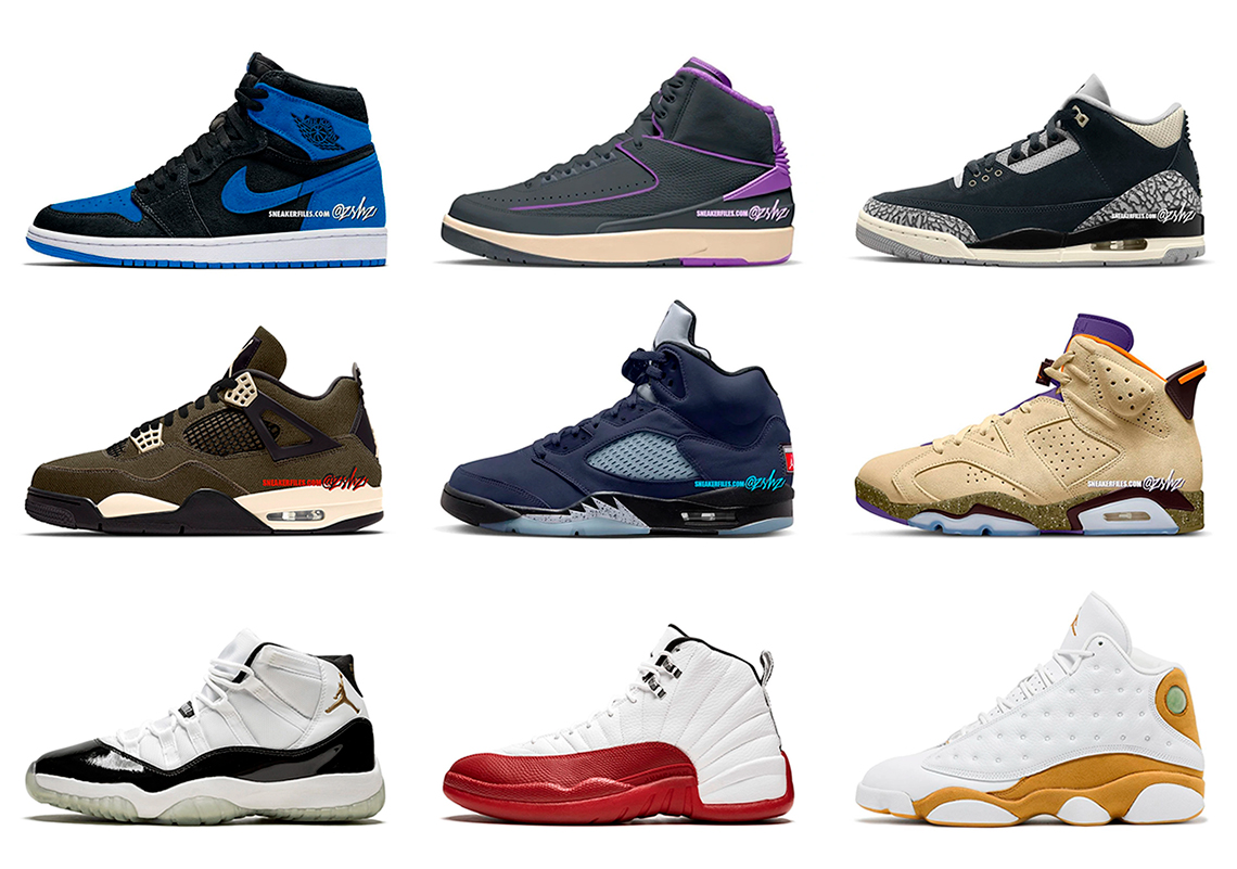 jordan release calendar