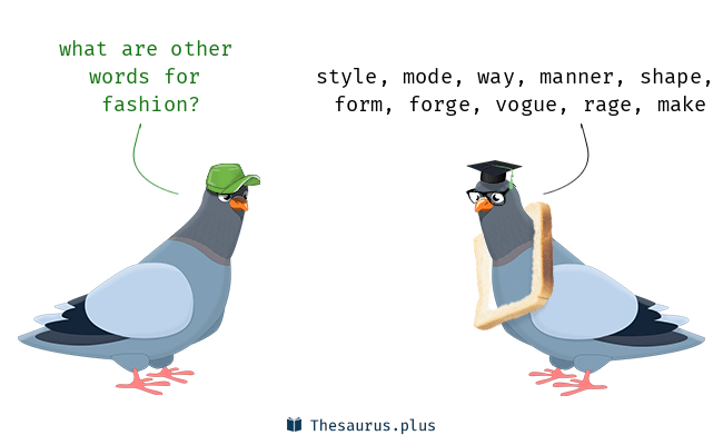 fashion thesaurus