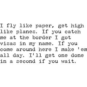 paper planes lyrics