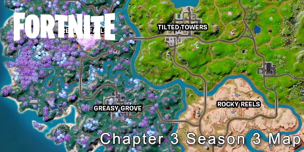 fortnite chapter 3 season 3 map