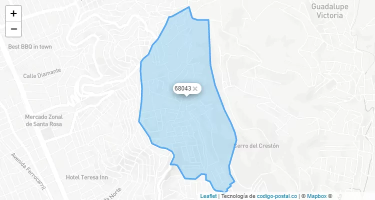 santo tomas postal code