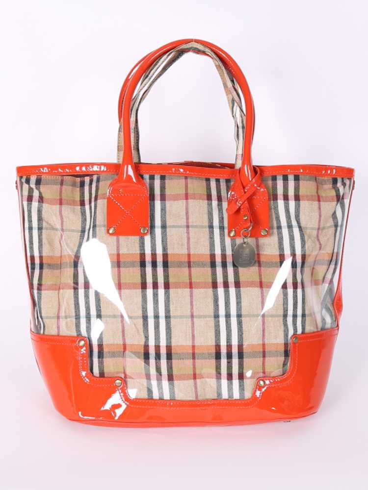 burberry pvc bag