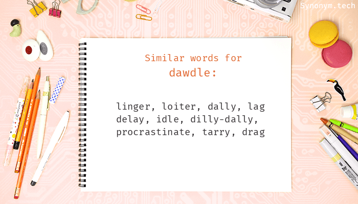 dawdle synonym