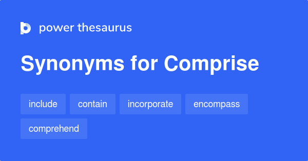 comprise synonym