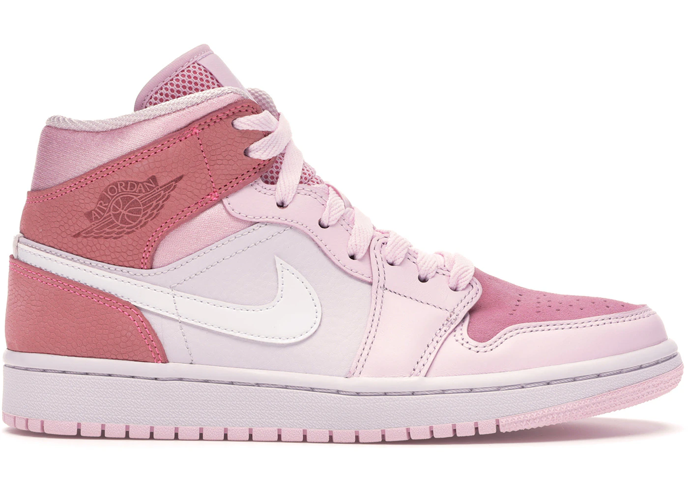 air jordan 1 pink and white