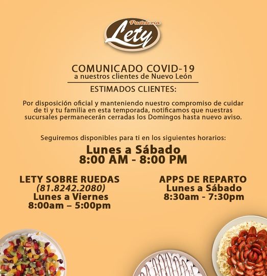 horario lety