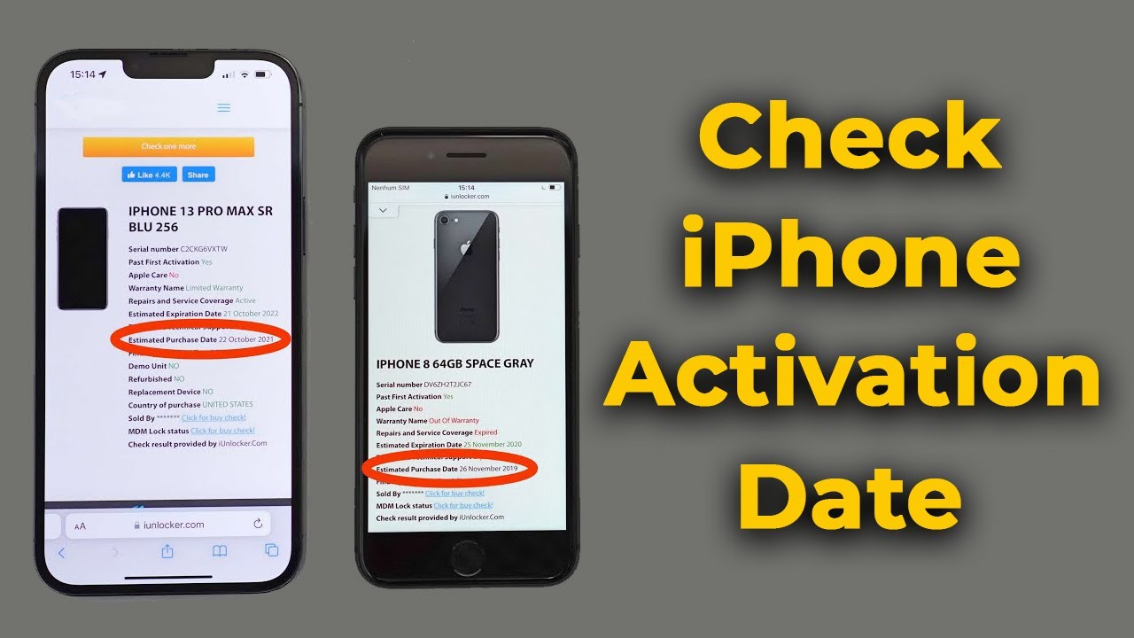 iphone activation date