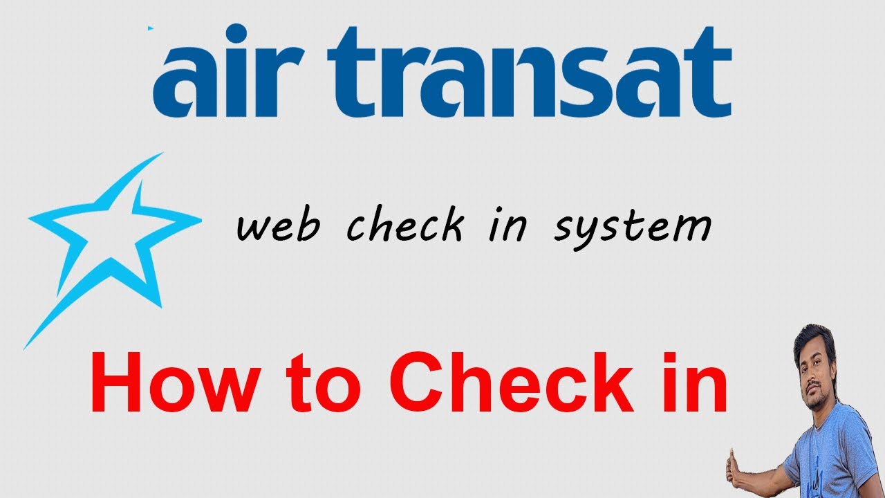 online check in air transat