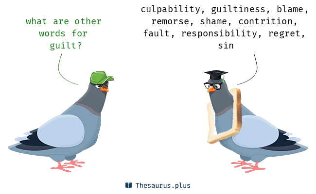 guilt synonyms in english