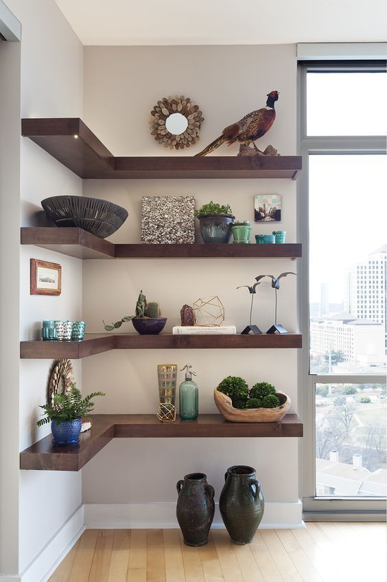 corner shelf ideas